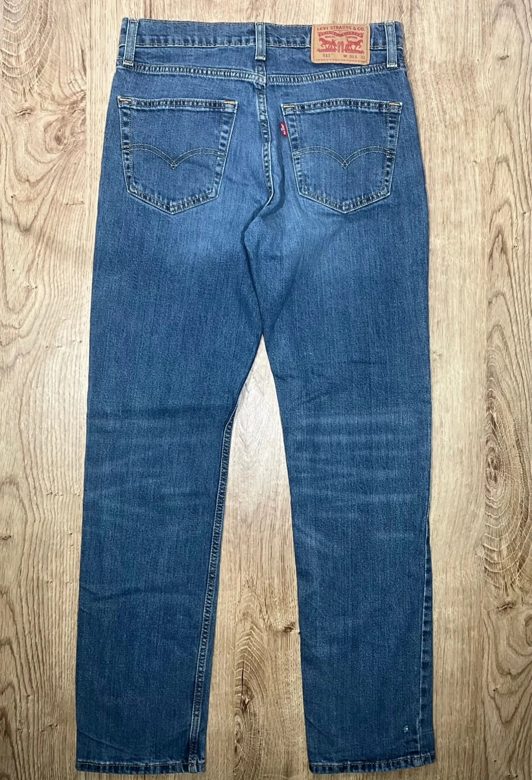 Jean Levi's 511 Slim W31 L32 Vintage Bleu Délavé  Lvh 267 – photo 6